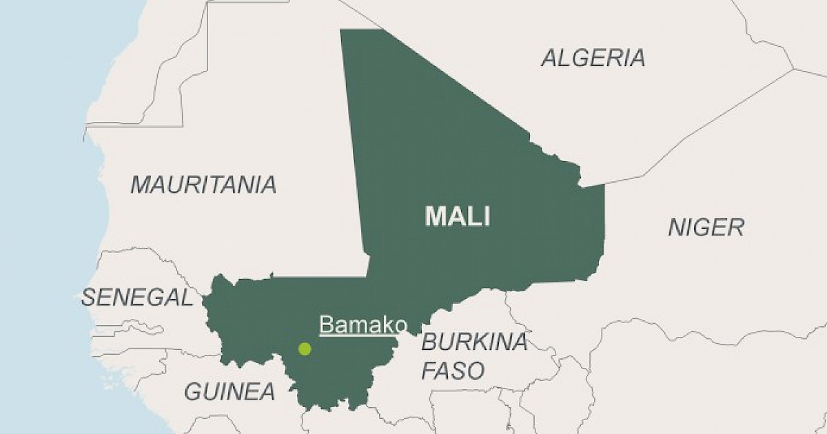 Мали на карте африки показать. Мали на карте Африки. Бамако столица какой страны на карте.